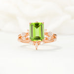 SR17109 Peridot Ring - Additional view