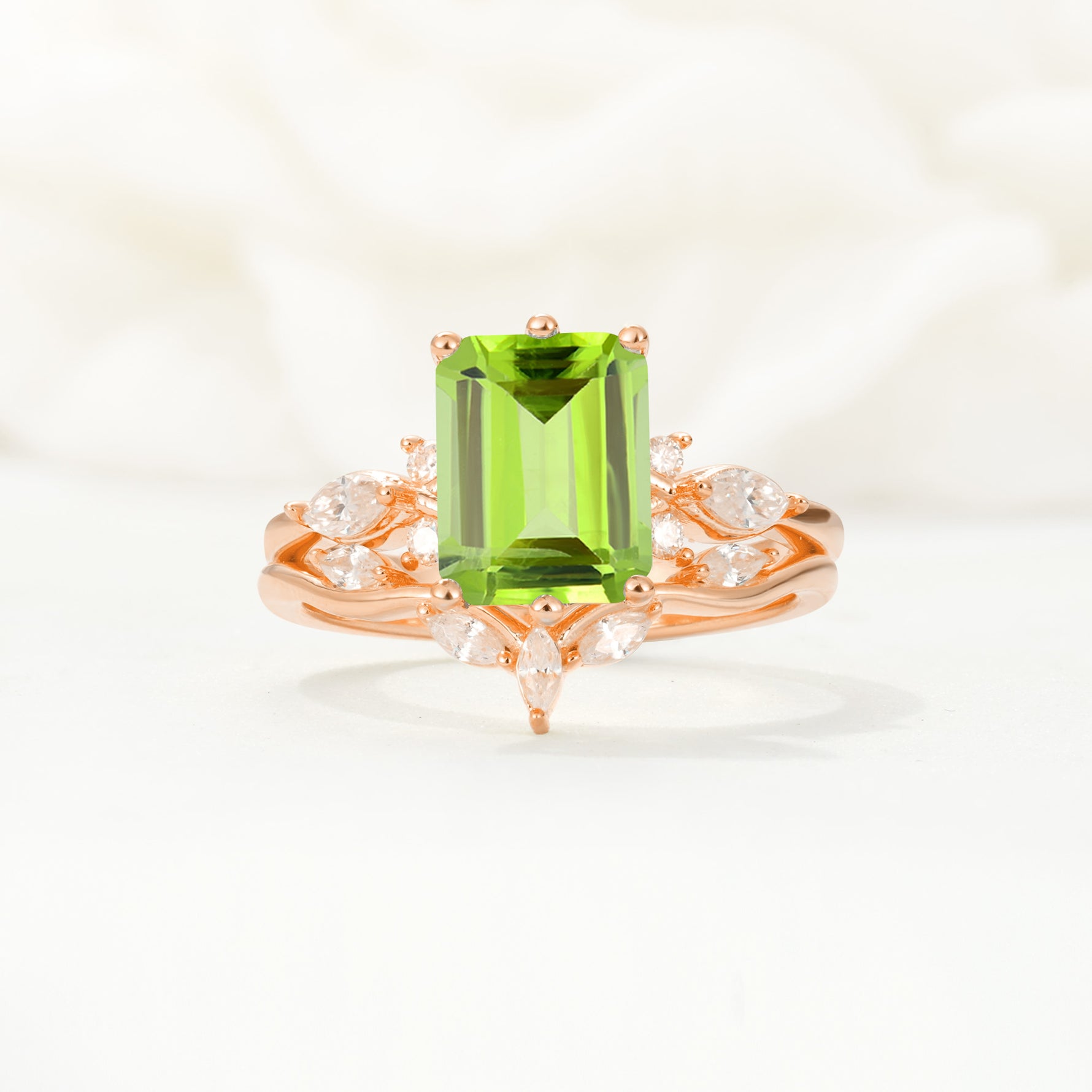SR17109 Peridot Ring - Additional view