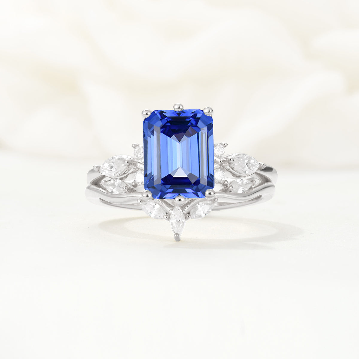 SR17109 Sapphire Ring - Additional view