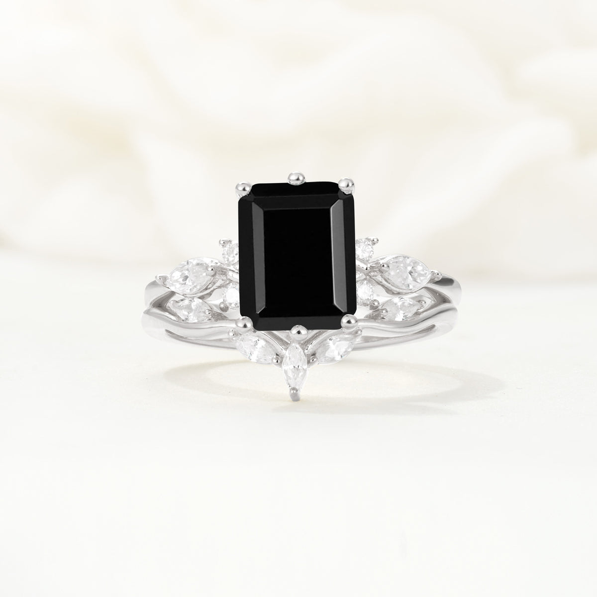 SR17109 Black Onyx Ring - Additional view