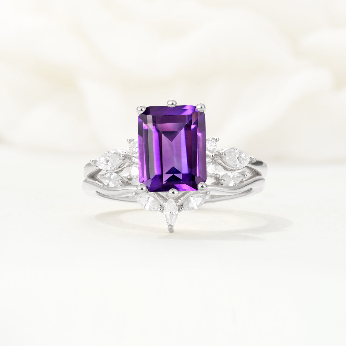 SR17109 Amethyst Ring - Additional view