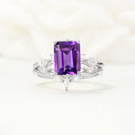 SR17109 Amethyst Ring - Additional view
