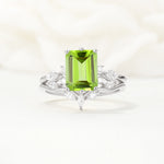 SR17109 Peridot Ring - Additional view