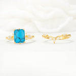 SR17109 Turquoise Ring - Additional view