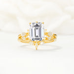 SR17109 Lab Diamond Ring - Yellow-Gold