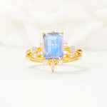 SR17109 Moonstone Ring - Yellow-Gold