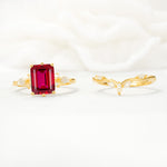 SR17109 Ruby Ring - Additional view