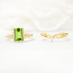 SR17109 Peridot Ring - Additional view