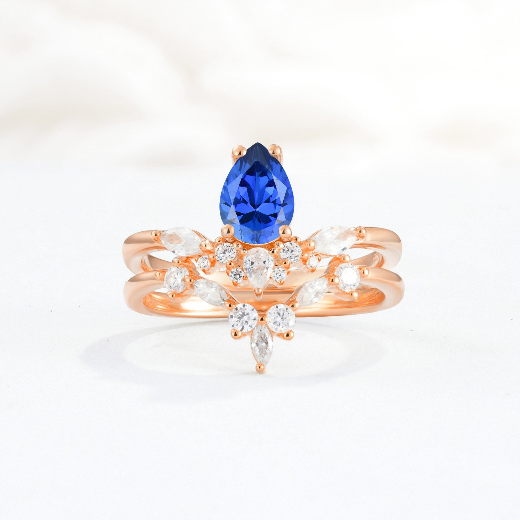 SR17113 Sapphire Ring - Additional view