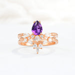 SR17113 Amethyst Ring - Additional view