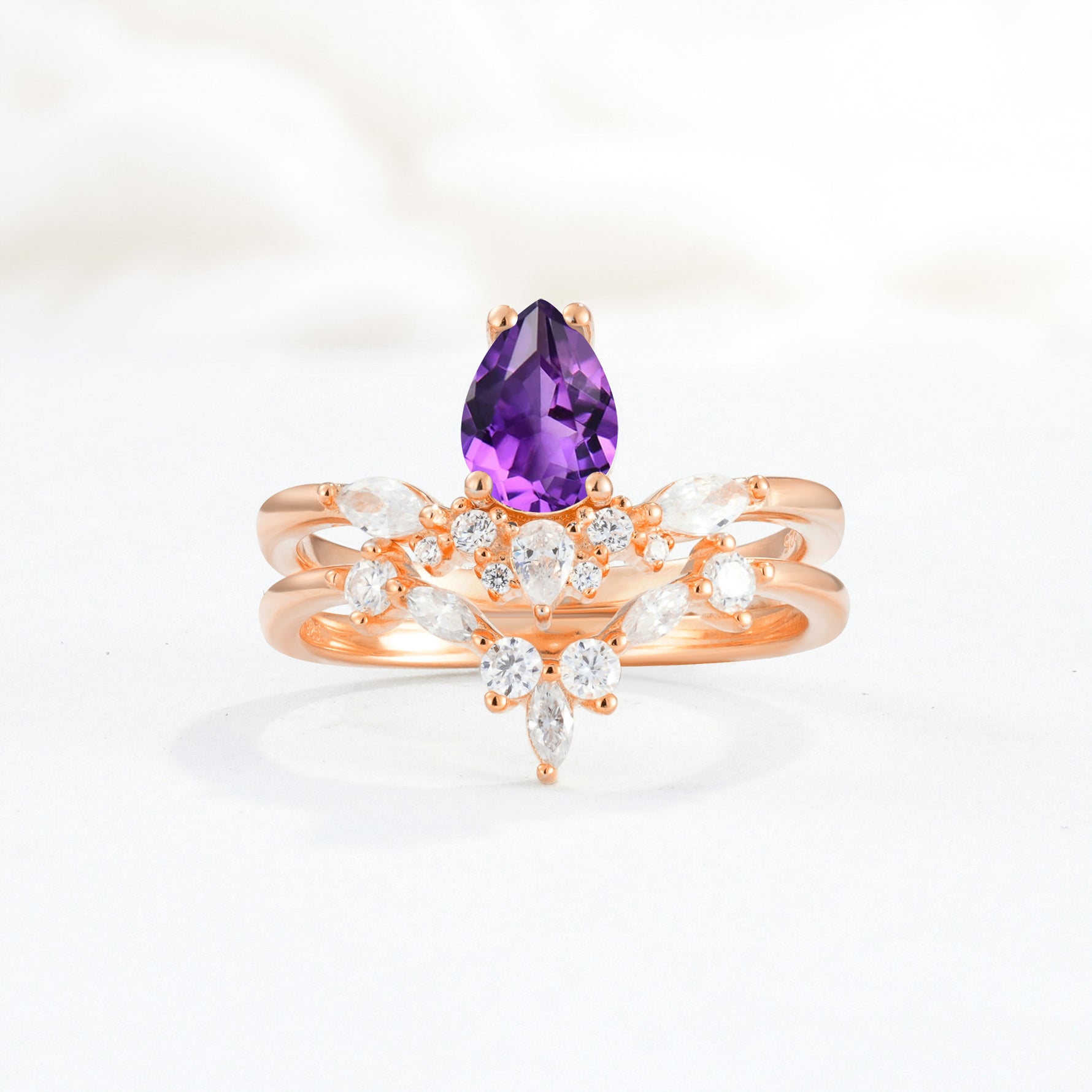 SR17113 Amethyst Ring - Additional view