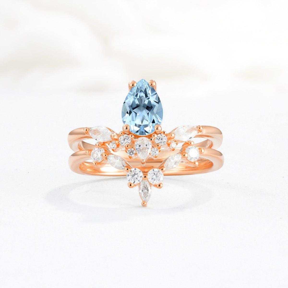 SR17113 Aquamarine Ring - Additional view