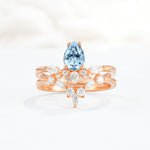 SR17113 Aquamarine Ring - Additional view