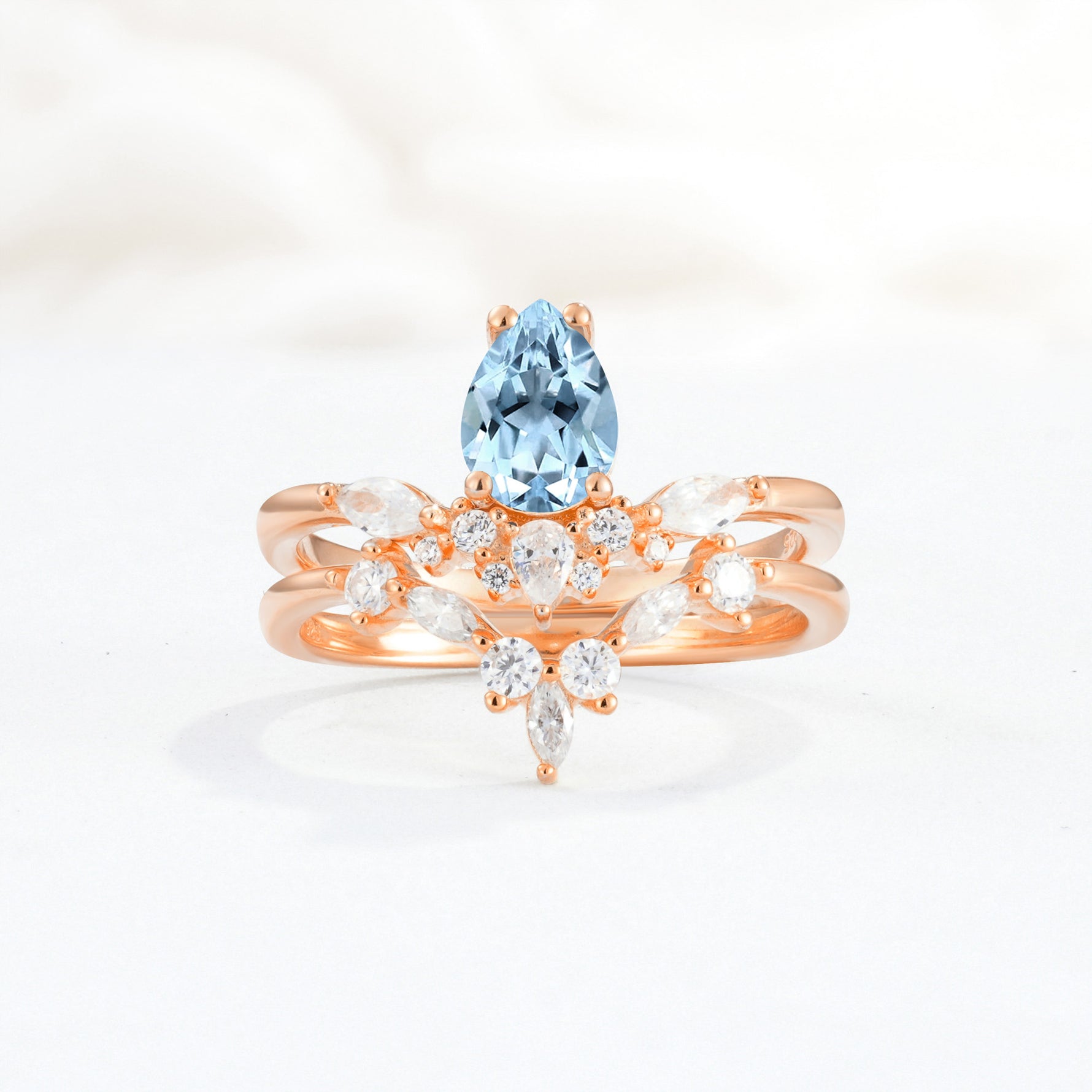 SR17113 Aquamarine Ring - Additional view