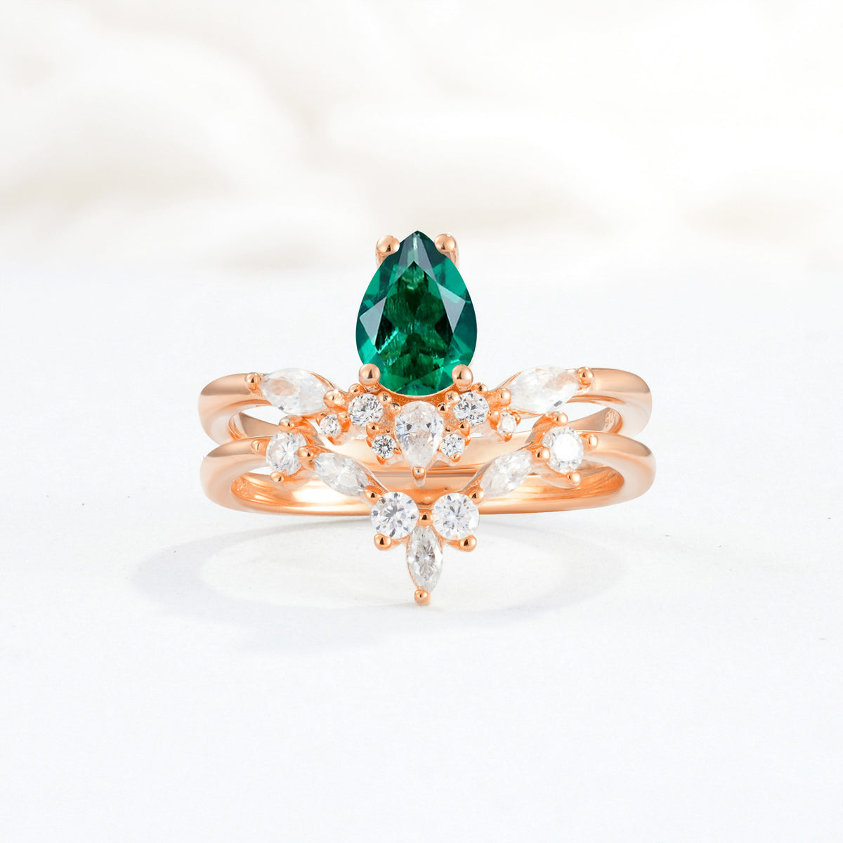 SR17113 Emerald Ring - Additional view