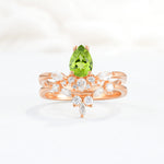 SR17113 Peridot Ring - Additional view