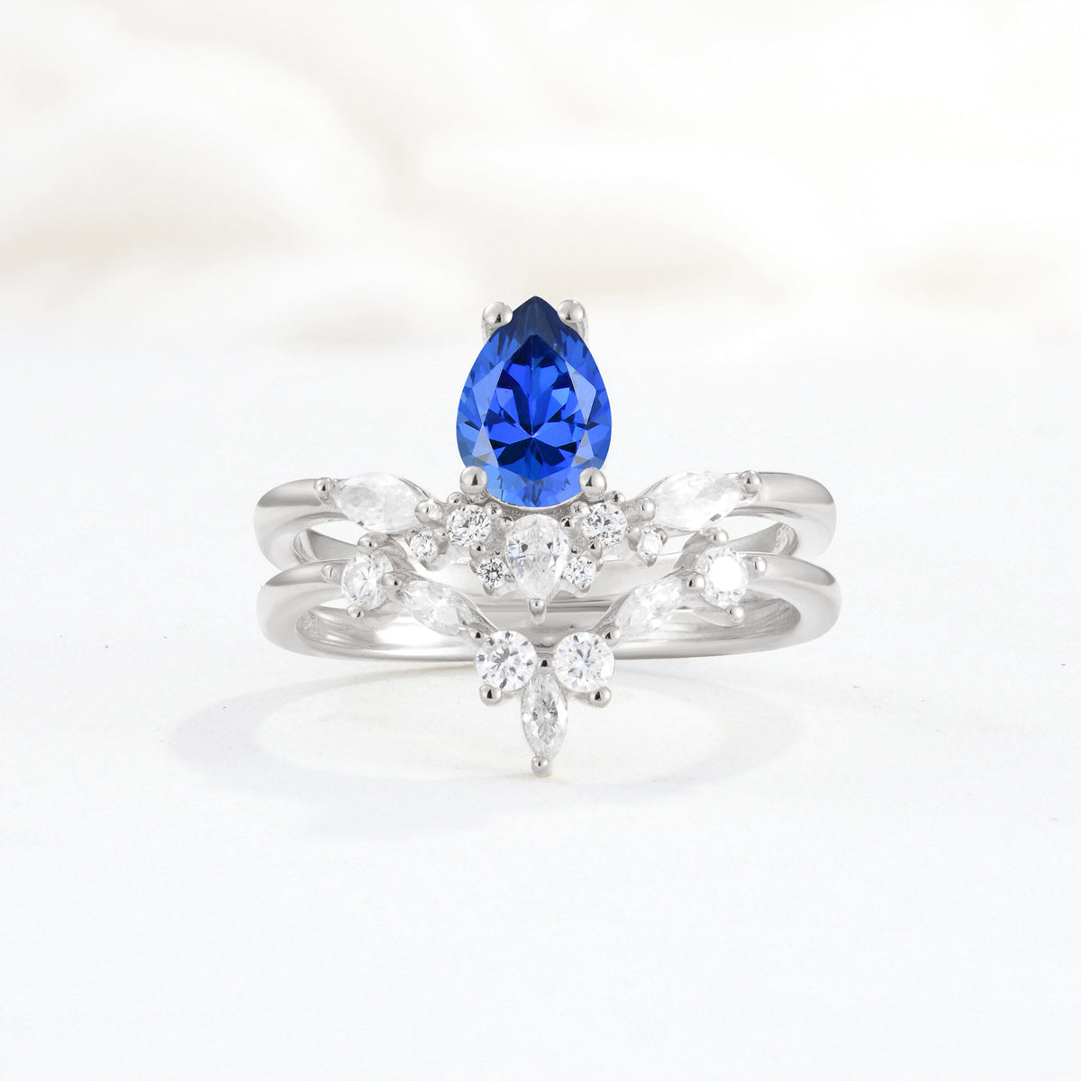 SR17113 Sapphire Ring - Additional view