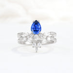 SR17113 Sapphire Ring - Additional view