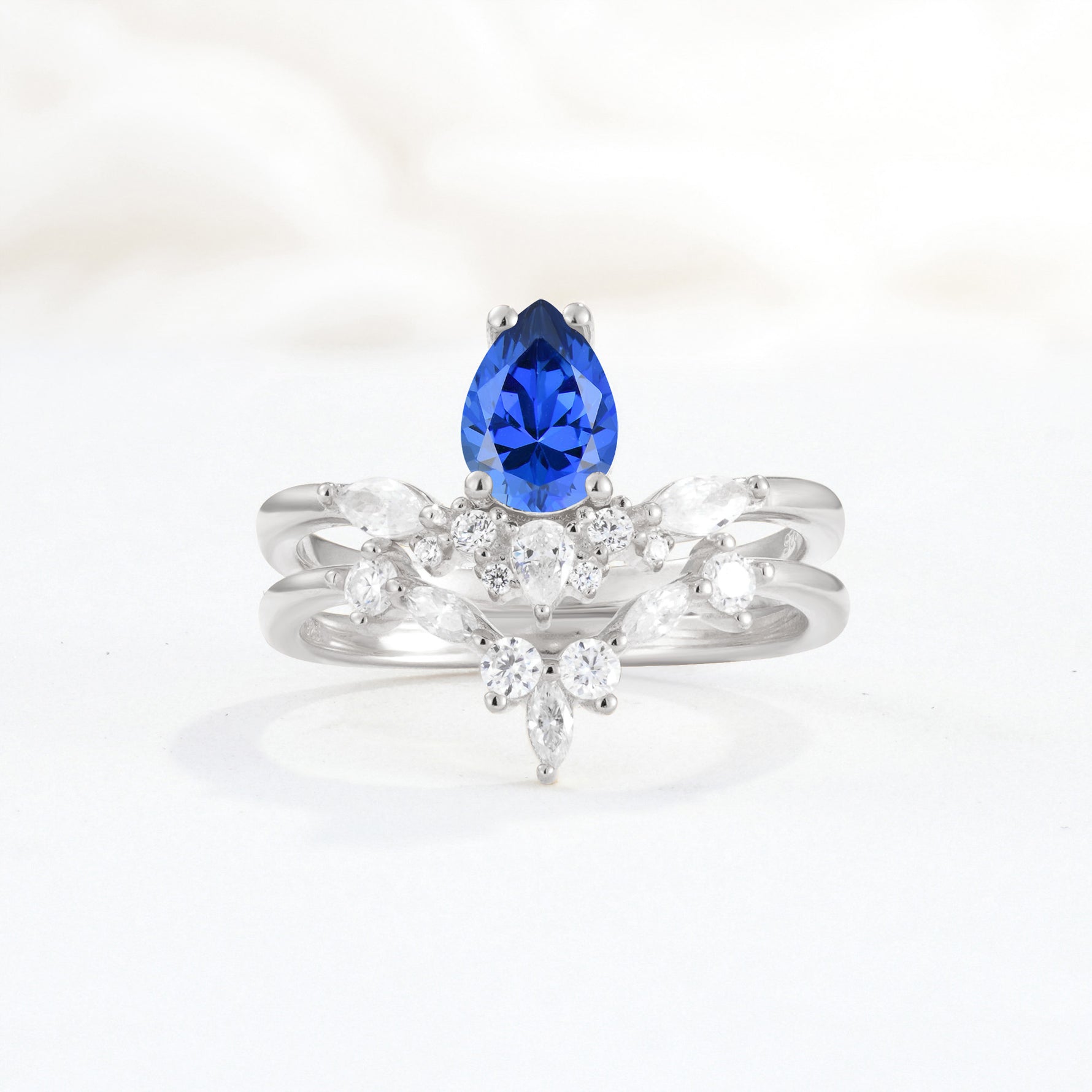 SR17113 Sapphire Ring - Additional view