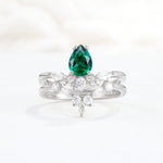 SR17113 Emerald Ring - Additional view