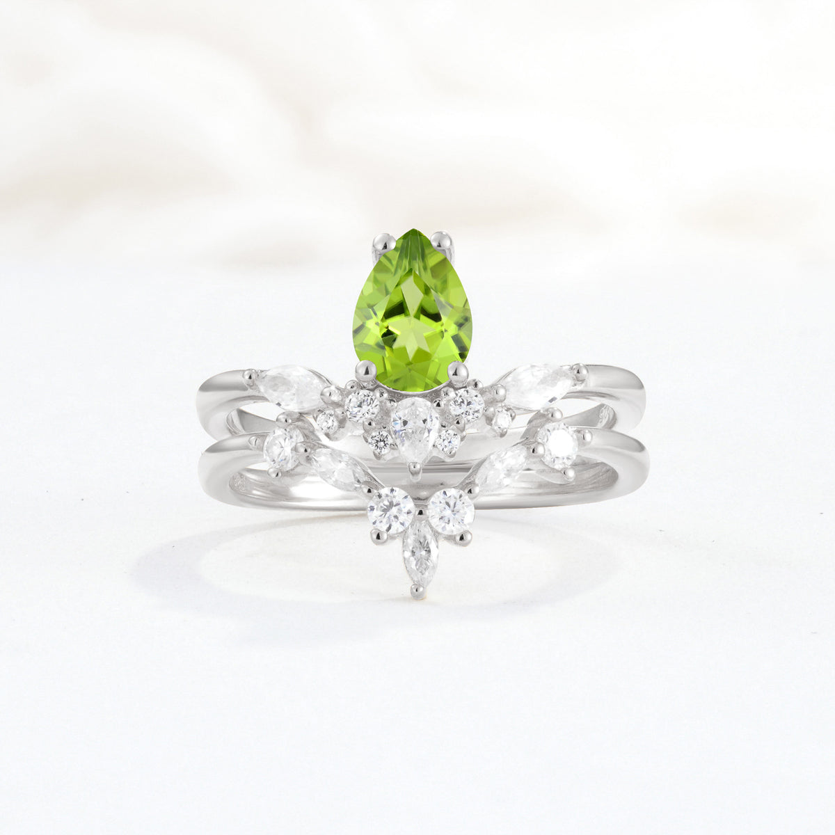 SR17113 Peridot Ring - Additional view