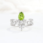 SR17113 Peridot Ring - Additional view