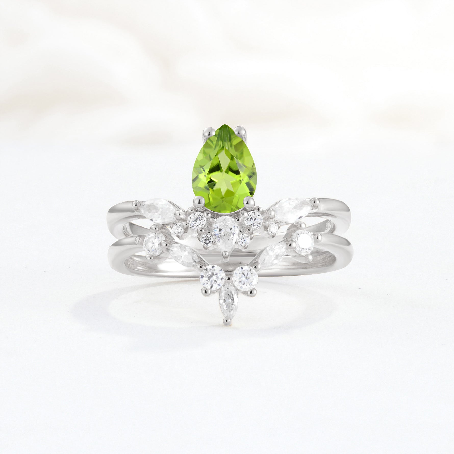 SR17113 Peridot Ring - Additional view