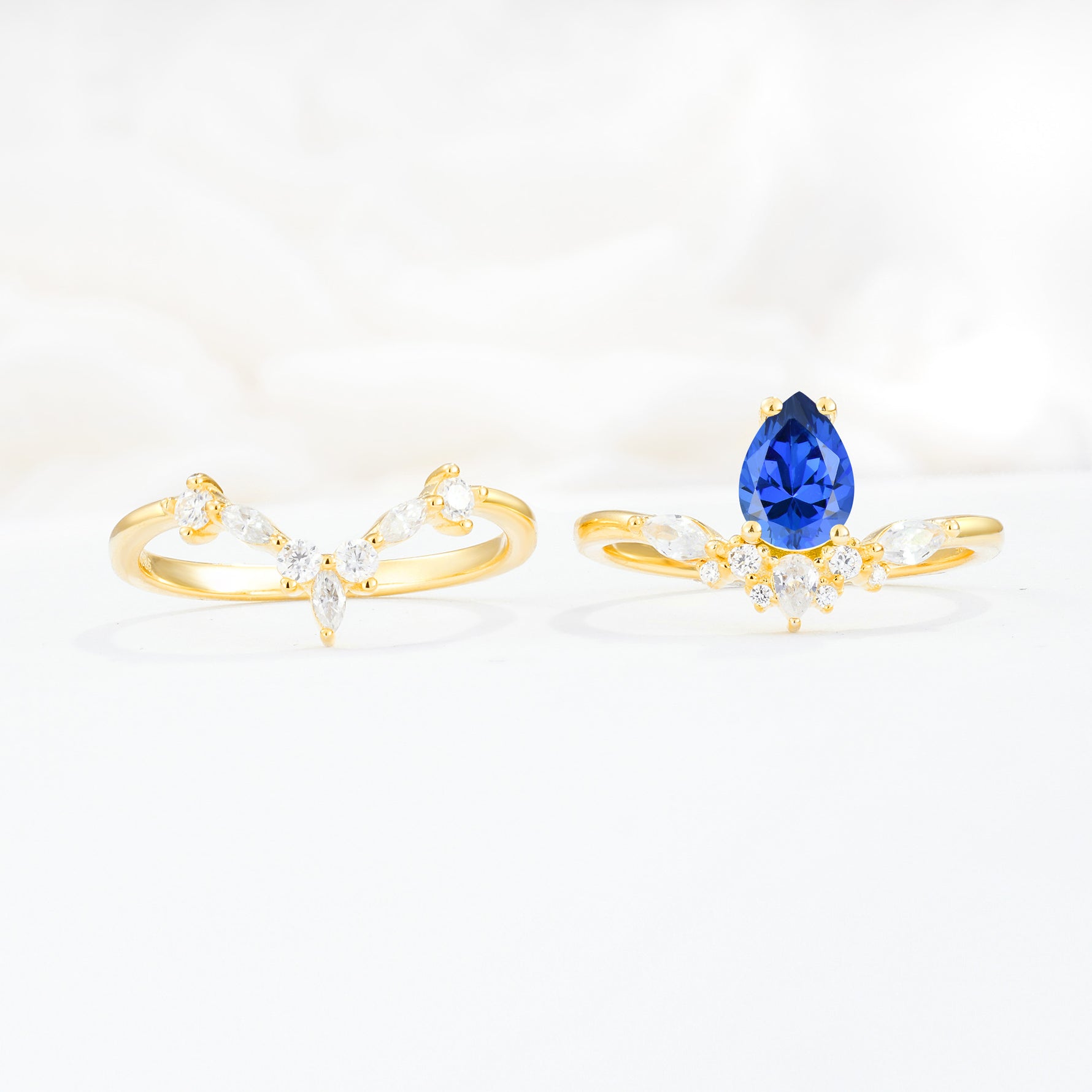 SR17113 Sapphire Ring - Additional view