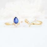 SR17113 Sapphire Ring - Additional view