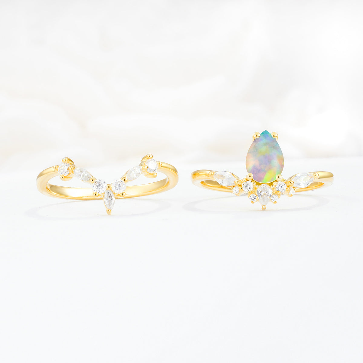 SR17113 Fire Opal Ring - Additional view