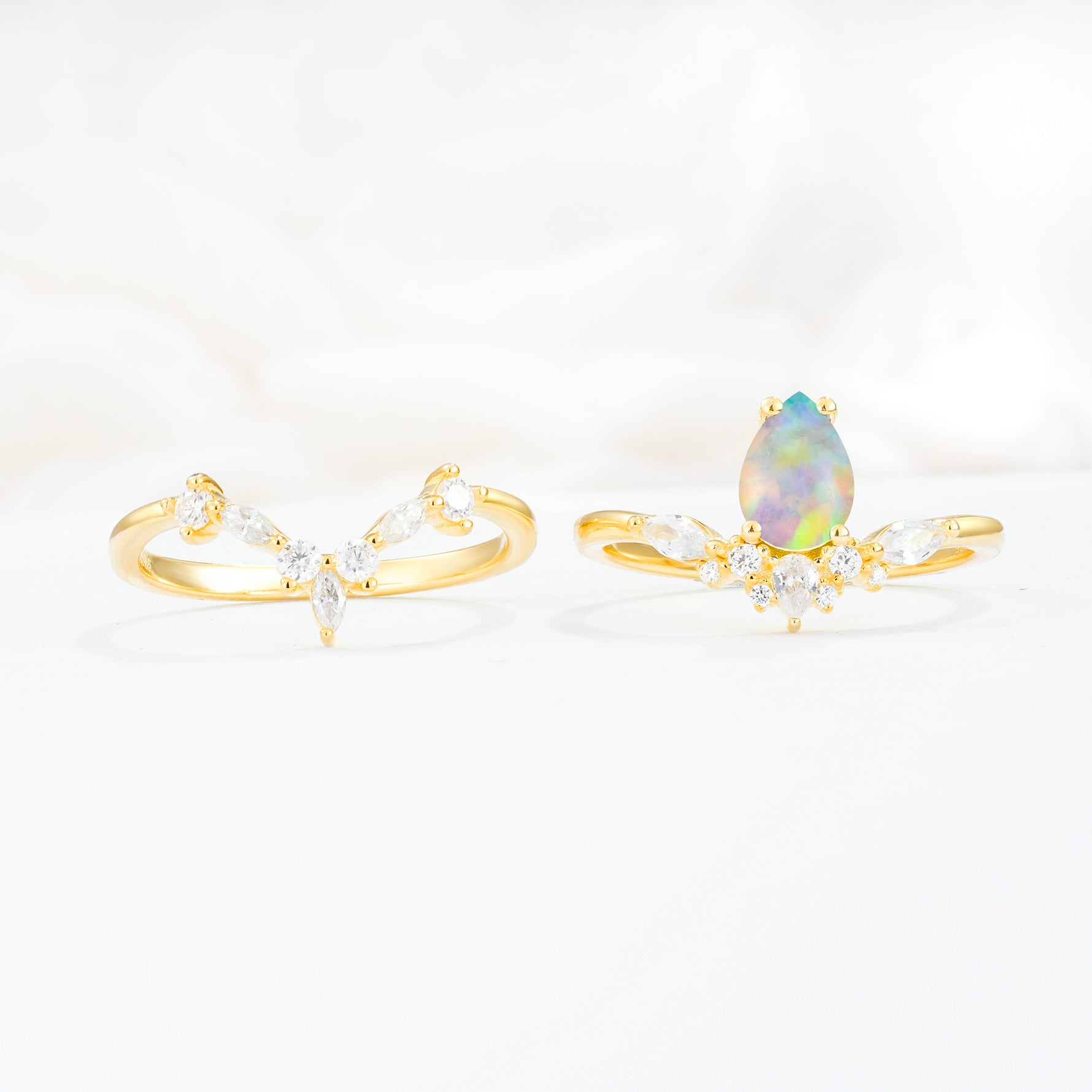 SR17113 Fire Opal Ring - Additional view