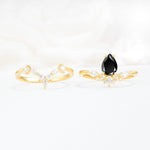 SR17113 Black Onyx Ring - Additional view