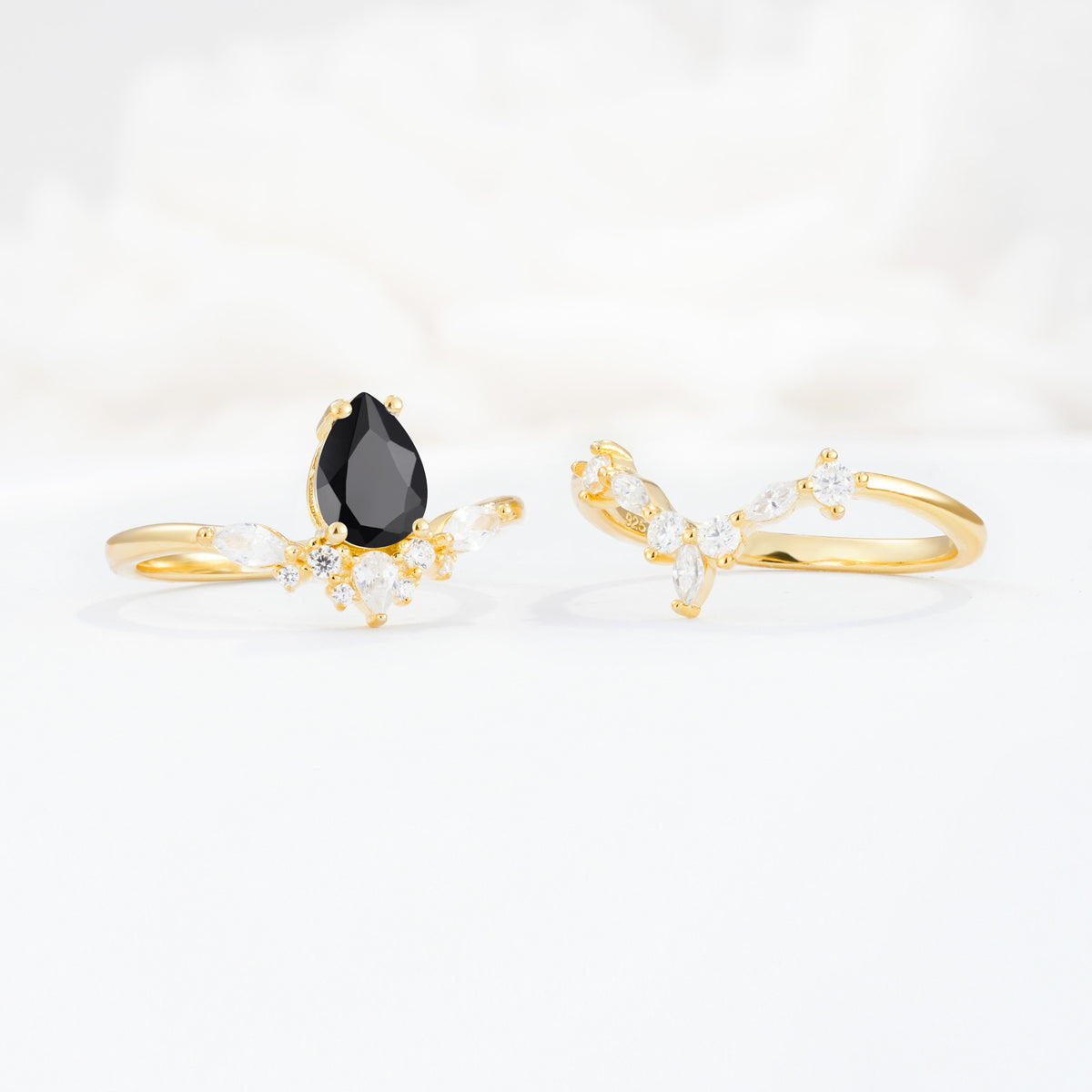 SR17113 Black Onyx Ring - Additional view