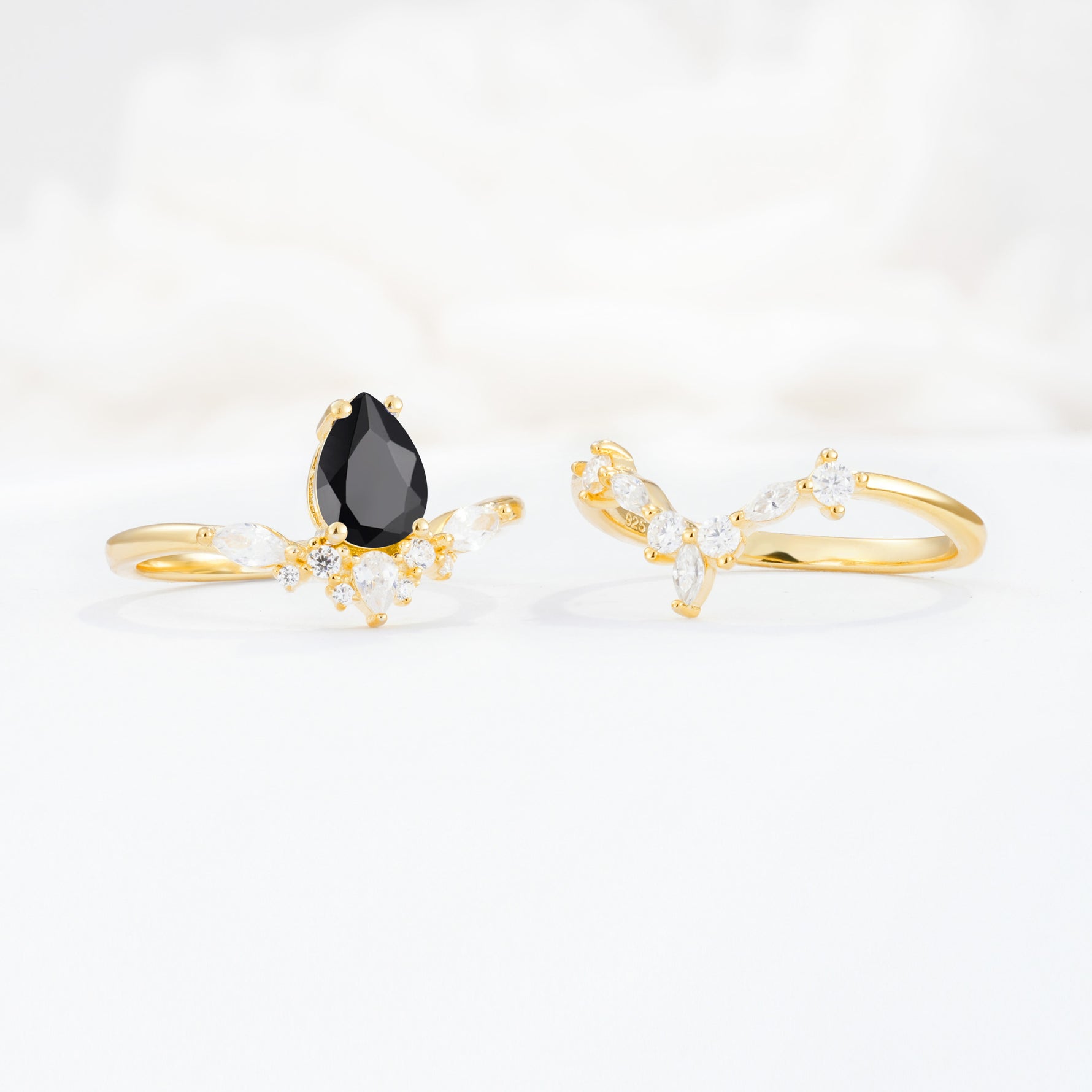SR17113 Black Onyx Ring - Additional view