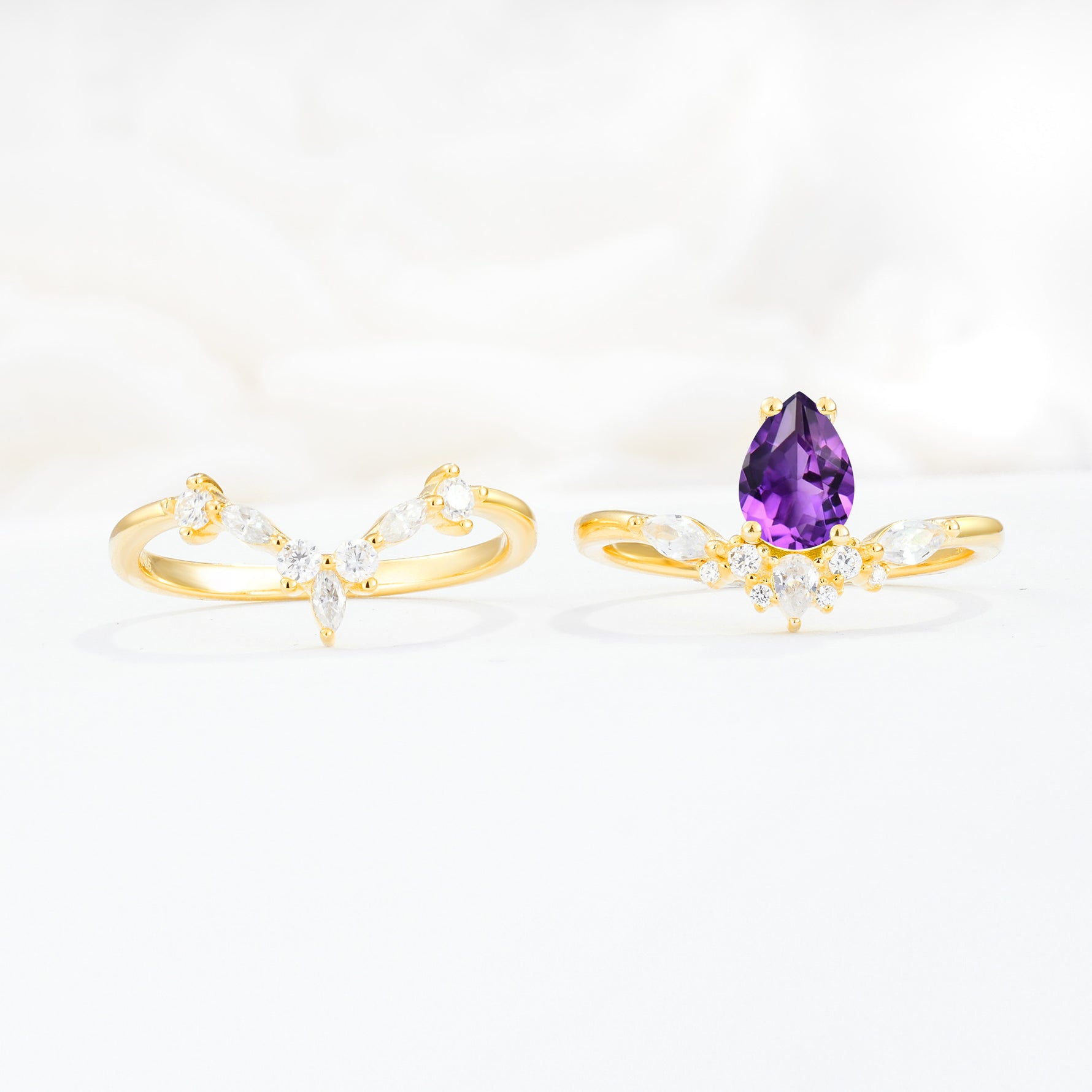 SR17113 Amethyst Ring - Additional view