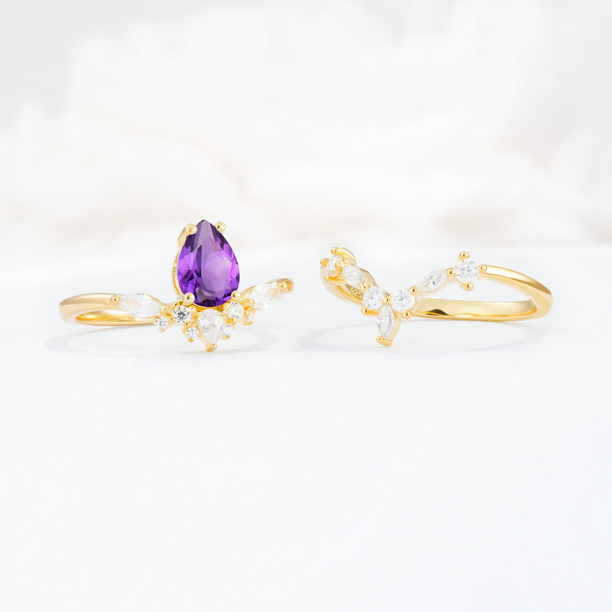 SR17113 Amethyst Ring - Additional view
