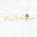 SR17113 Aquamarine Ring - Additional view