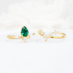 SR17113 Emerald Ring - Additional view
