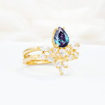 SR17113 Alexandrite Ring - White-Gold