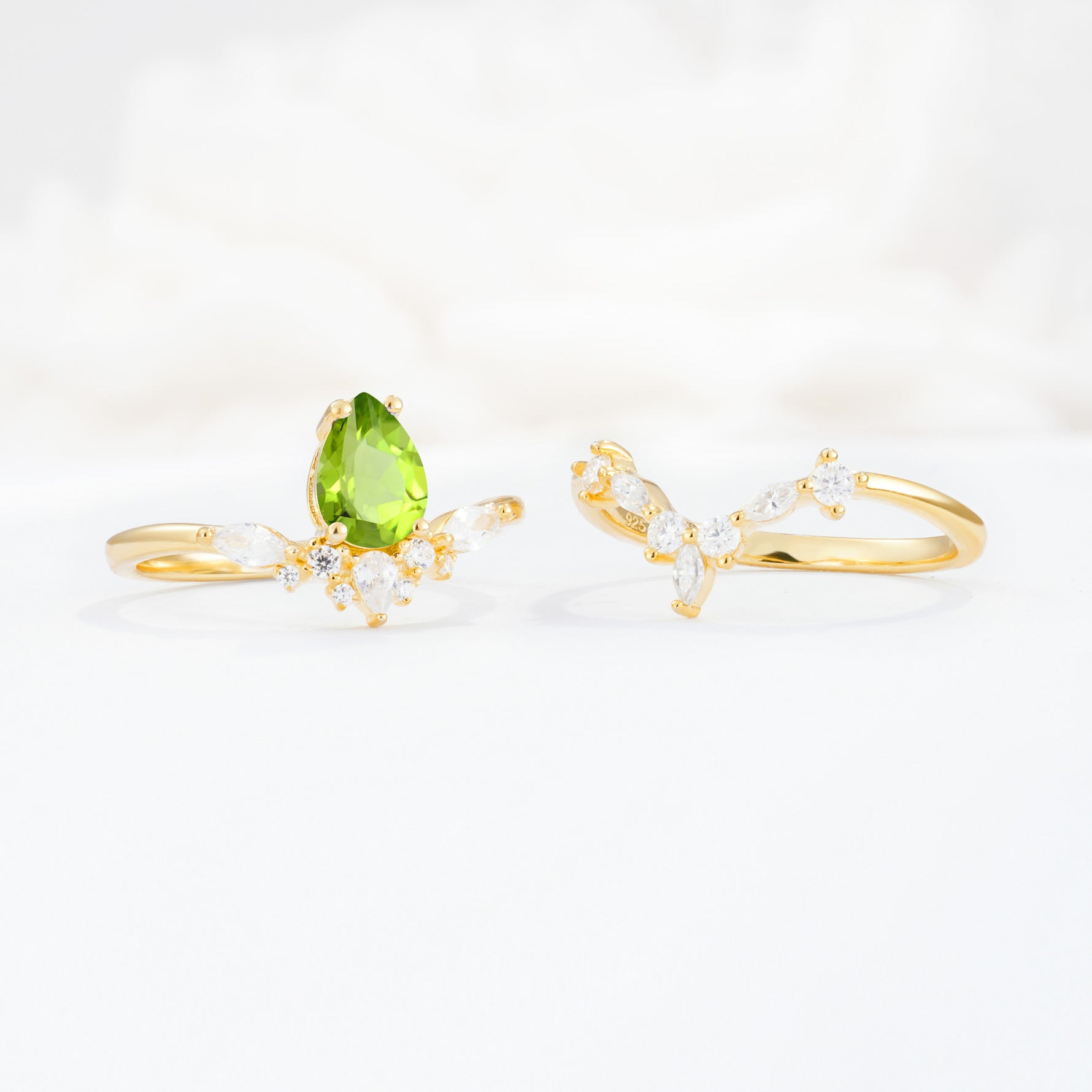 SR17113 Peridot Ring - Additional view