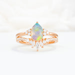 SR17115 Fire Opal Ring - Additional view