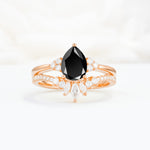 SR17115 Black Onyx Ring - Additional view