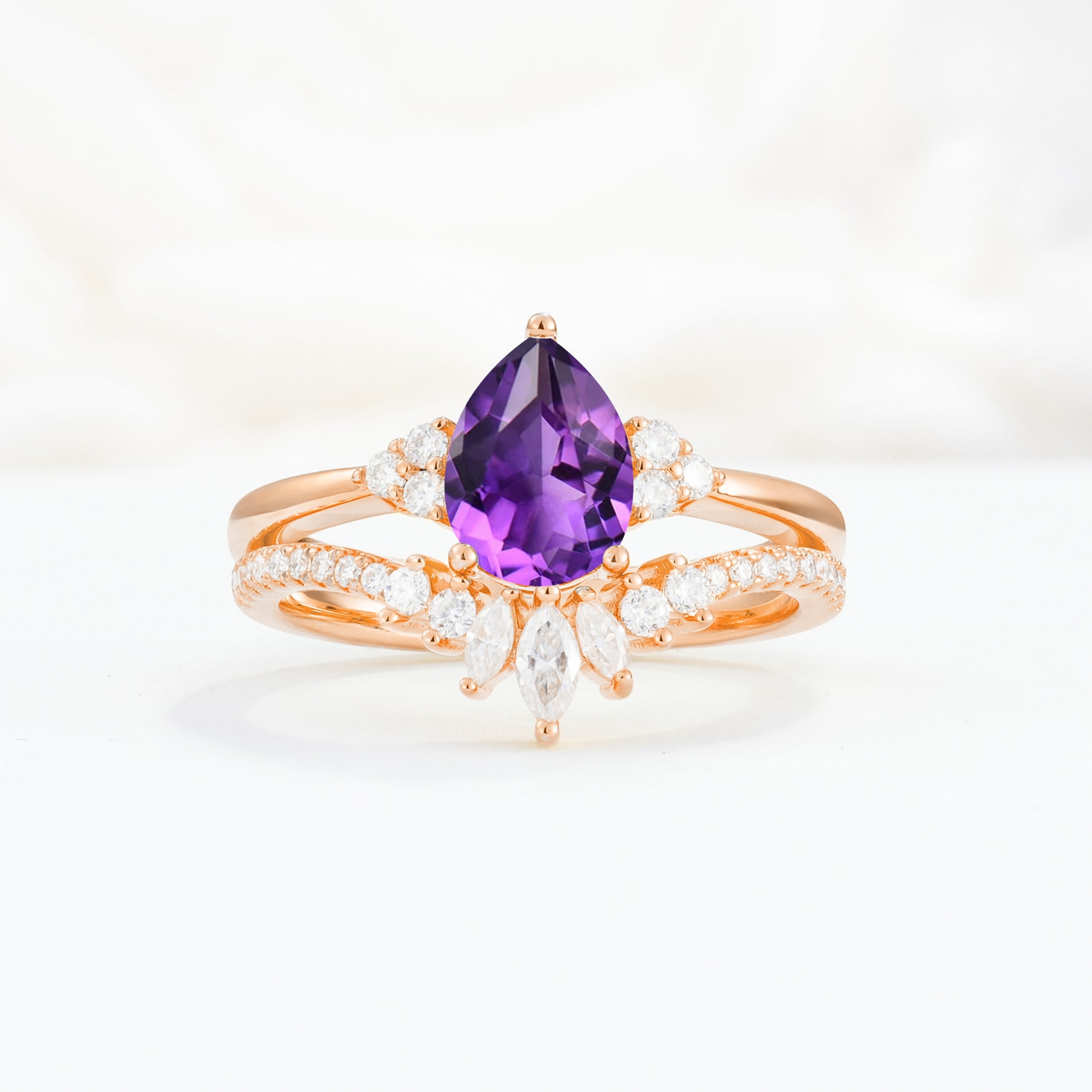 SR17115 Amethyst Ring - Additional view