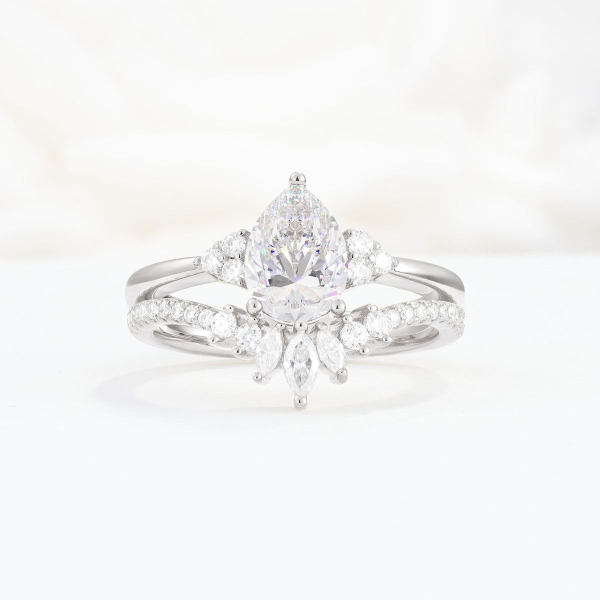SR17115 Moissanite Ring - Additional view