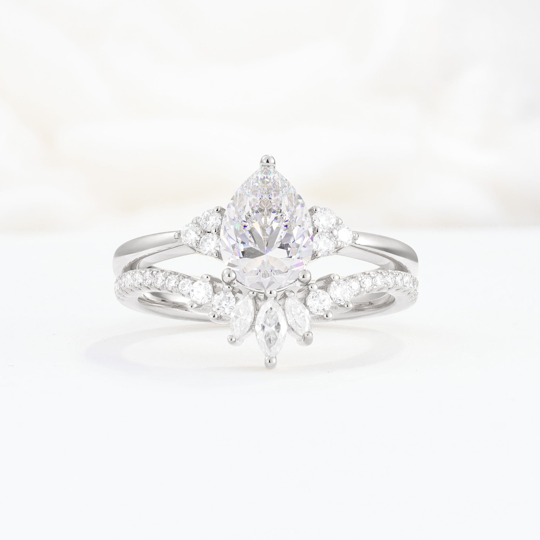 SR17115 Moissanite Ring - Additional view