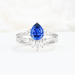 SR17115 Sapphire Ring - Additional view
