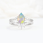 SR17115 Fire Opal Ring - Additional view