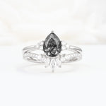 SR17115 Black Rutilated Quartz Ring - Additional view