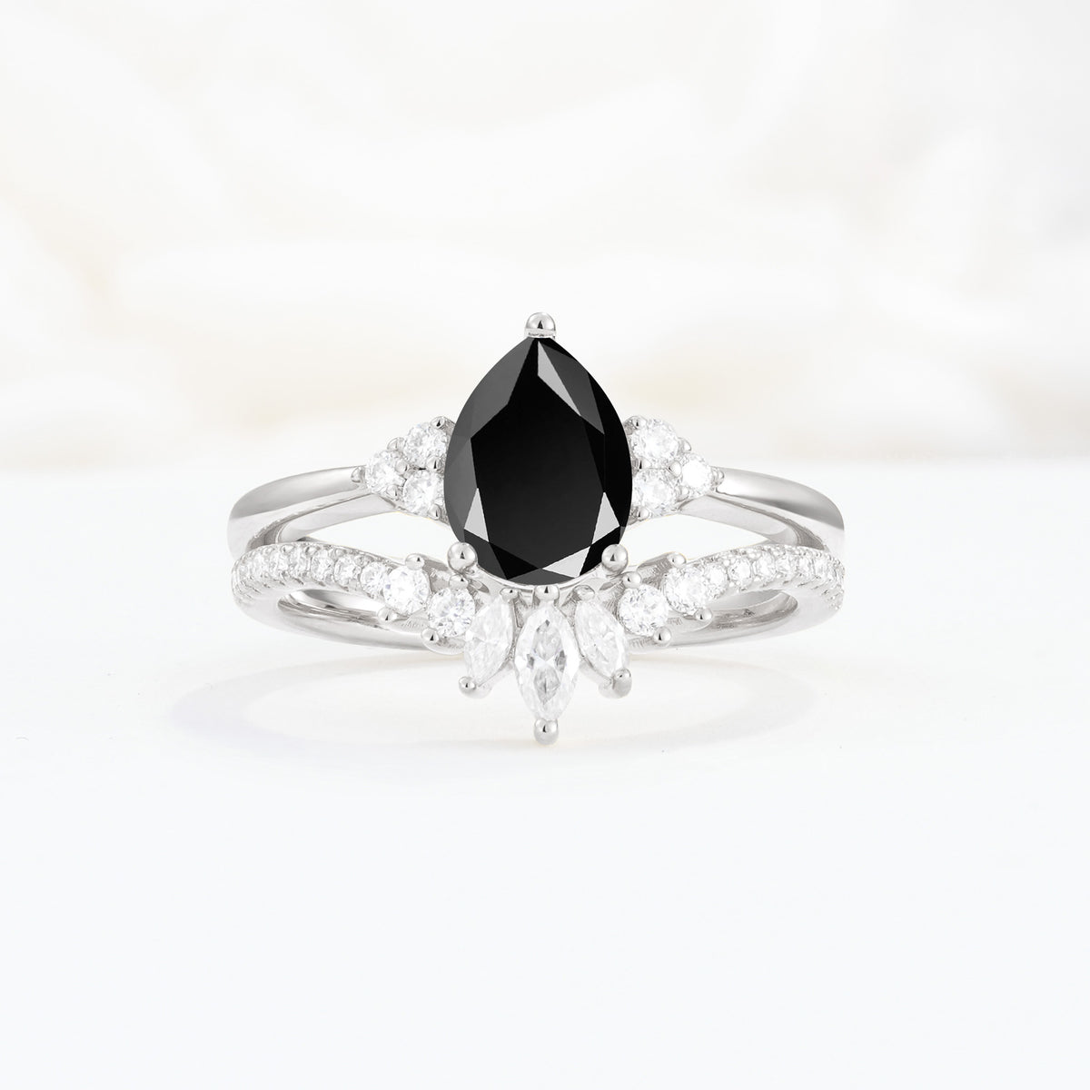 SR17115 Black Onyx Ring - Additional view