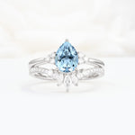 SR17115 Aquamarine Ring - Additional view